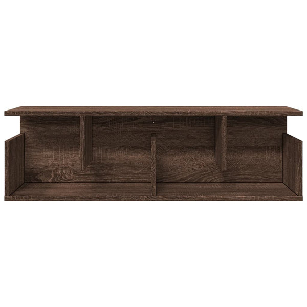 Wandschrank Braun Eichen-Optik 100x20x30 cm