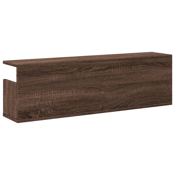 Wandschrank Braun Eichen-Optik 100x20x30 cm