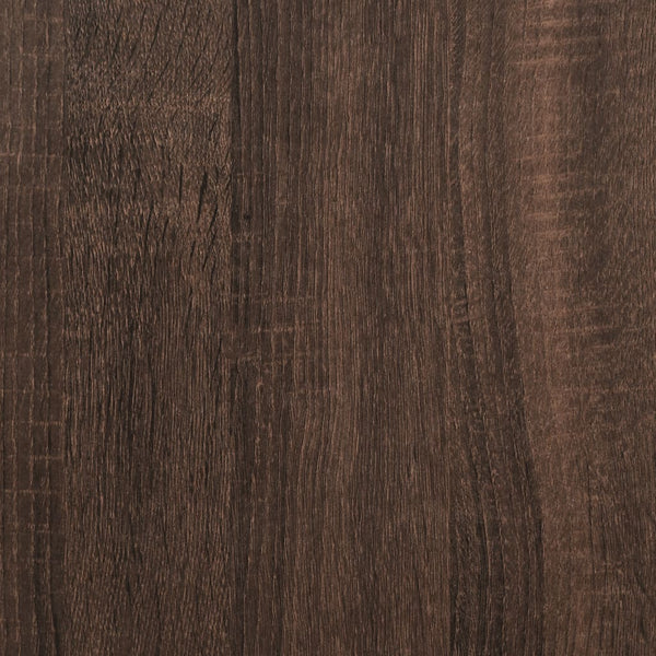 Wandschrank Braun Eichen-Optik 100x20x30 cm
