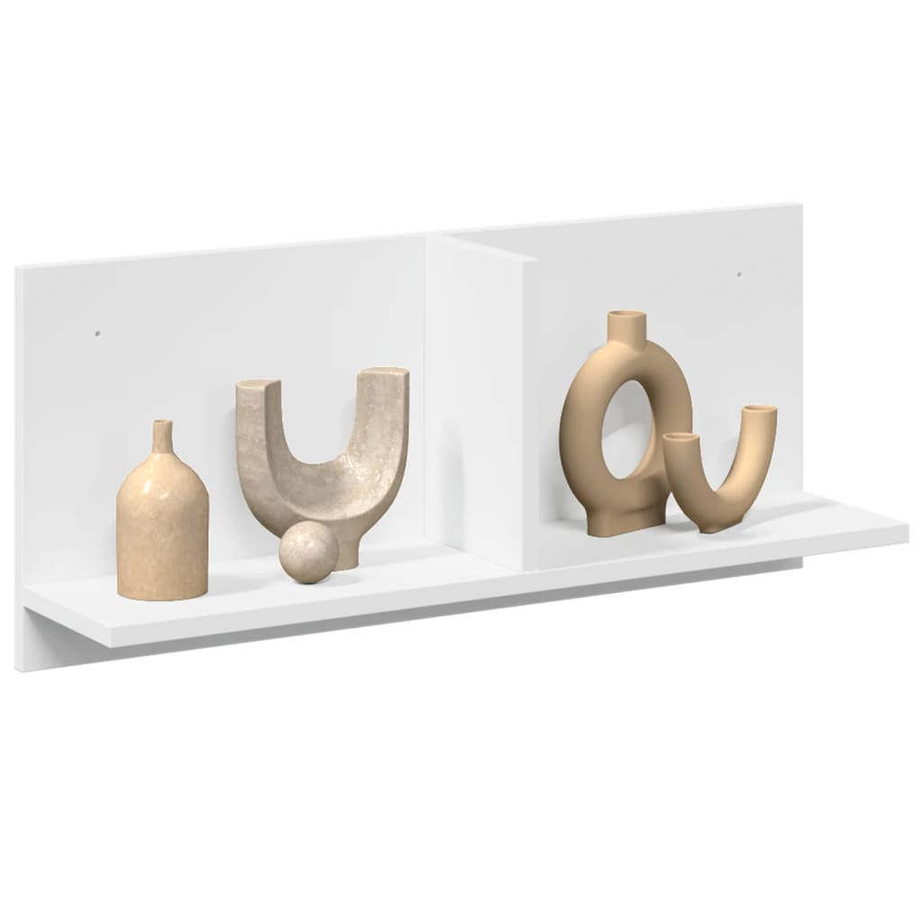 Weißer Wandschrank 70x16,5x30 cm