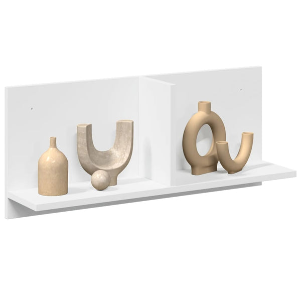 Weißer Wandschrank 70x16,5x30 cm