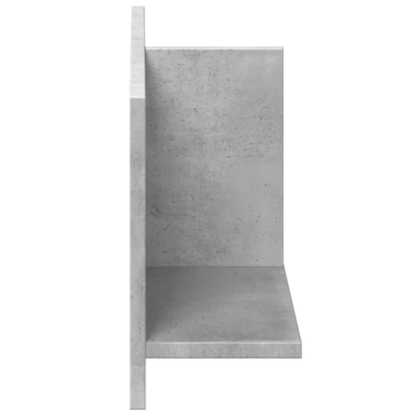 Betongrauer Hängeschrank, 70 cm
