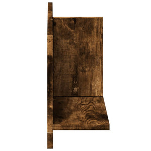 Wandschrank Räuchereiche 70x16,5x30 cm