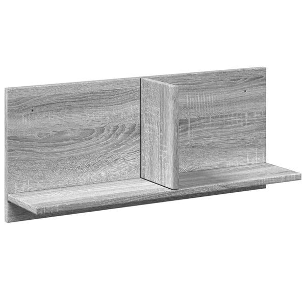 Grauer Wandschrank Sonoma 70x16,5x30 cm