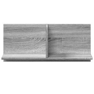 Grauer Wandschrank Sonoma 70x16,5x30 cm