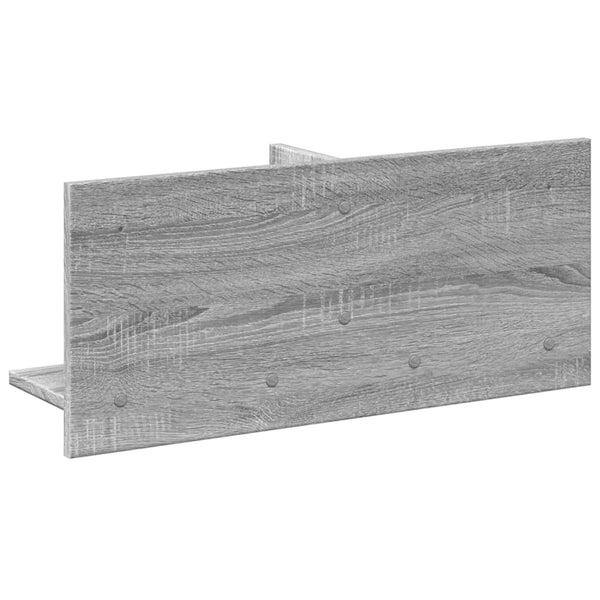 Grauer Wandschrank Sonoma 70x16,5x30 cm