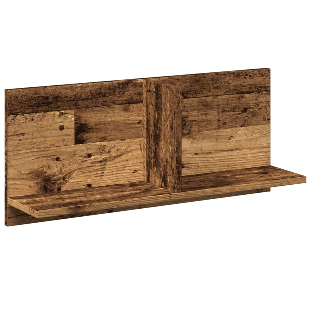 Wandschrank Altholz-Optik 70x30 cm