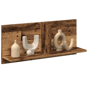 Wandschrank Altholz-Optik 70x30 cm