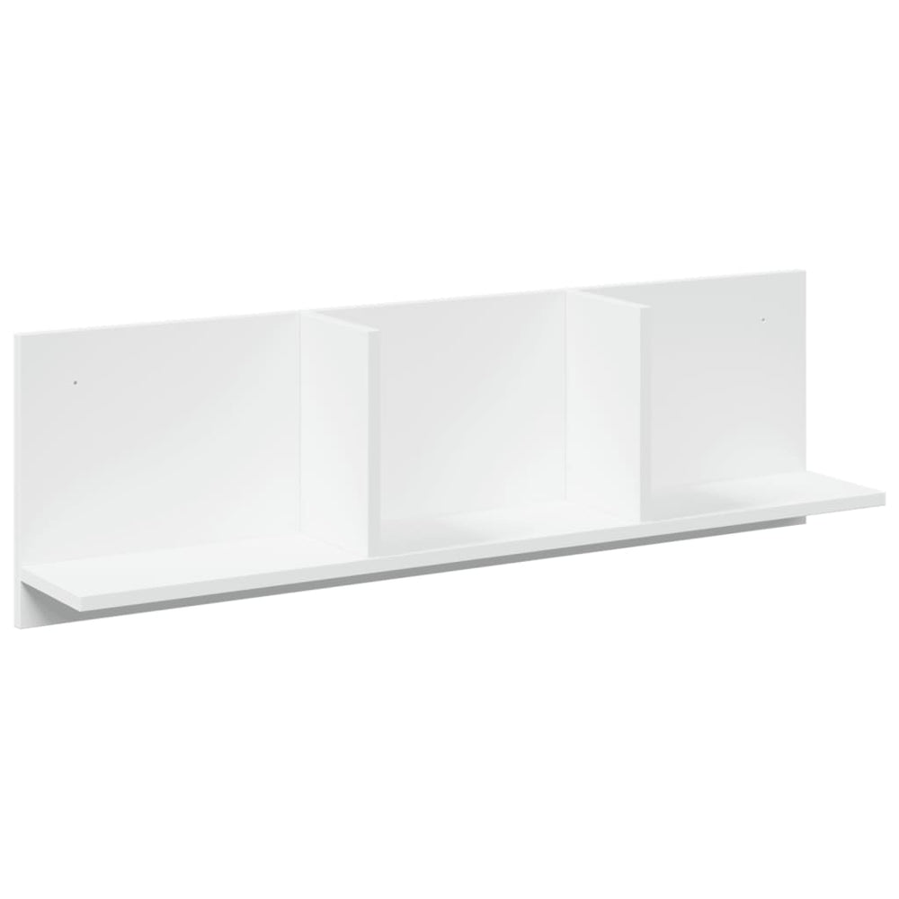 Weißer Wandschrank 100x16,5x30 cm