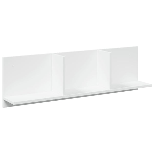 Weißer Wandschrank 100x16,5x30 cm