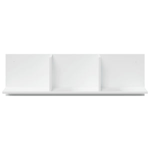 Weißer Wandschrank 100x16,5x30 cm