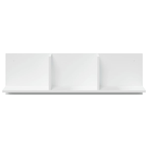 Weißer Wandschrank 100x16,5x30 cm