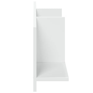 Weißer Wandschrank 100x16,5x30 cm