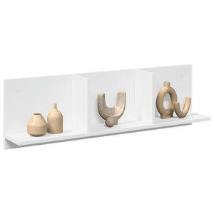 Weißer Wandschrank 100x16,5x30 cm