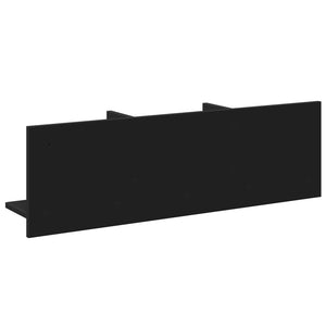 Schwarzer Wandschrank, 100 cm
