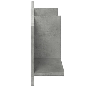 Betongrauer Hängeschrank, 100 cm