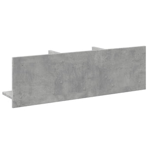 Betongrauer Hängeschrank, 100 cm