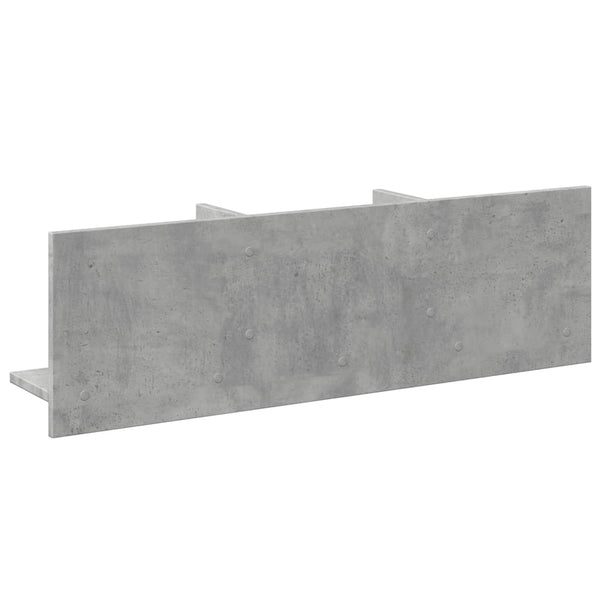 Betongrauer Hängeschrank, 100 cm