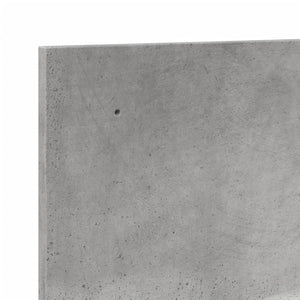 Betongrauer Hängeschrank, 100 cm