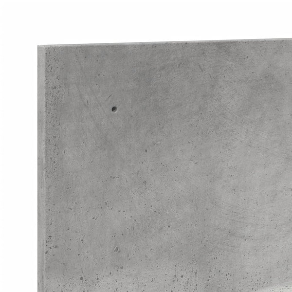 Betongrauer Hängeschrank, 100 cm