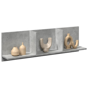 Betongrauer Hängeschrank, 100 cm