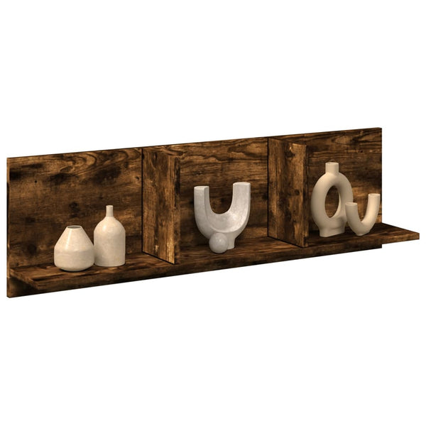 Wandschrank Räuchereiche 100x30 cm