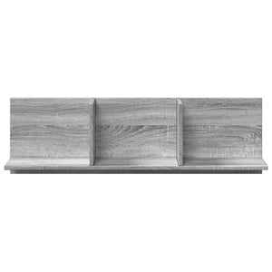 Grauer Wandschrank Sonoma Holz 100x30 cm