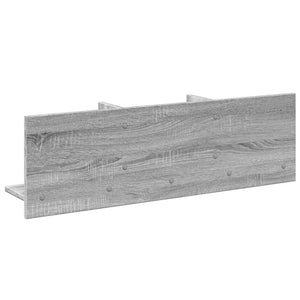 Grauer Wandschrank Sonoma Holz 100x30 cm