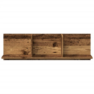 Wandschrank Altholz-Optik 100x16,5x30 cm