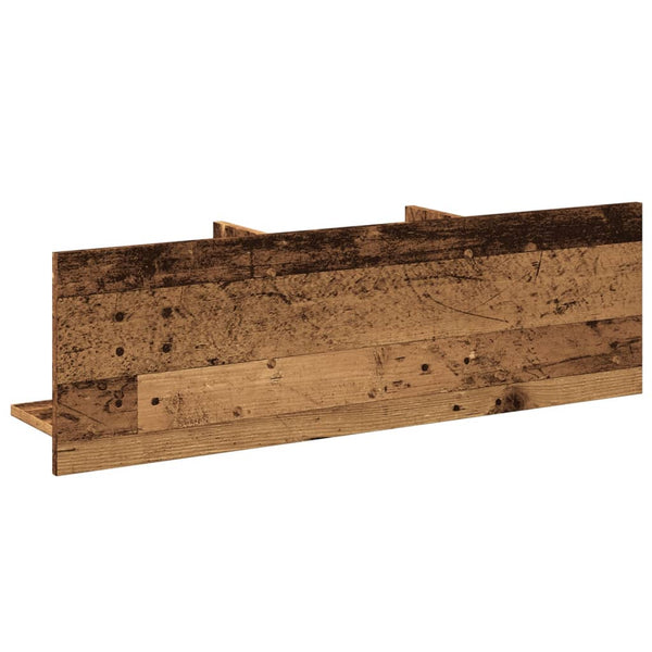 Wandschrank Altholz-Optik 100x16,5x30 cm