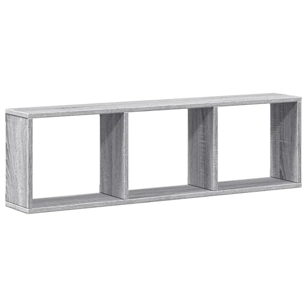 Grauer Hängeschrank Sonoma Holz 100x30 cm