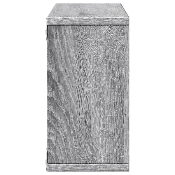 Grauer Hängeschrank Sonoma Holz 100x30 cm