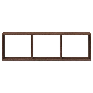 Wandschrank Eichenoptik 100x16x30 cm