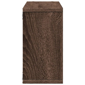 Wandschrank Eichenoptik 100x16x30 cm