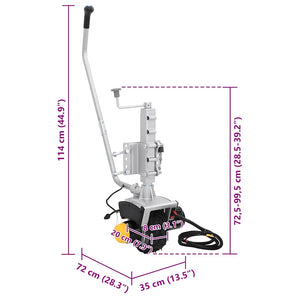 Elektrisches Stützrad für Anhänger, 12V