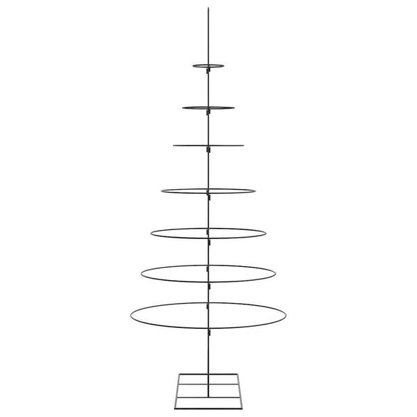 Schwarzer Metall Weihnachtsbaum 210 cm