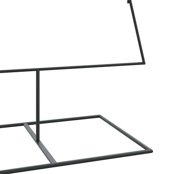 Schwarzer Metall Weihnachtsbaum 210 cm