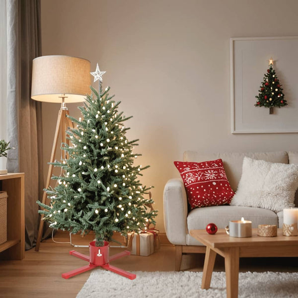 Roter Christbaumständer, 61 cm