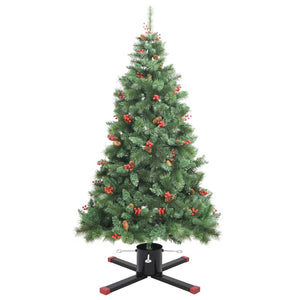 Schwarzer Christbaumständer 61x61 cm
