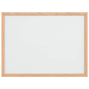 Magnetisches Whiteboard 40x30 cm mit Kiefernholzrahmen