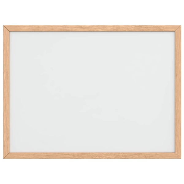 Magnetisches Whiteboard 40x30 cm mit Kiefernholzrahmen