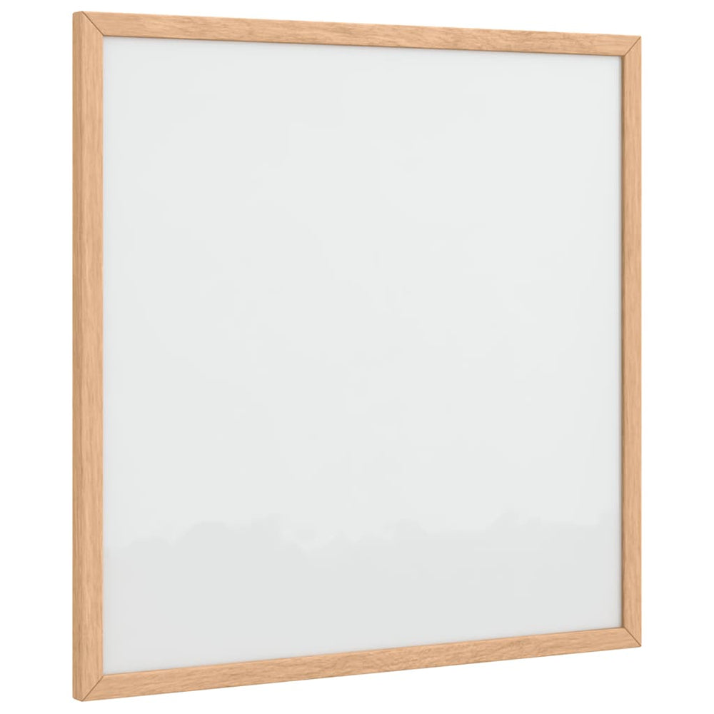 Magnetisches Whiteboard mit Kiefernholzrahmen 40x40
