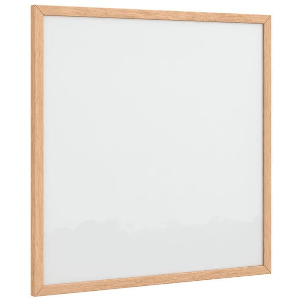 Magnetisches Whiteboard mit Kiefernholzrahmen 40x40