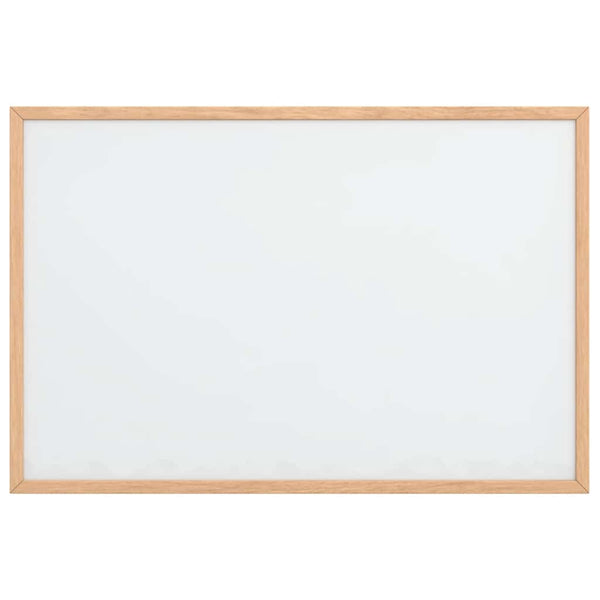 Magnetisches Whiteboard 60x40 cm mit Kiefernholzrahmen
