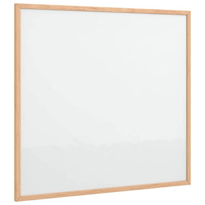 Magnetisches Whiteboard mit Kiefernholzrahmen 60x55