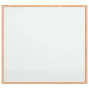 Magnetisches Whiteboard mit Kiefernholzrahmen 60x55