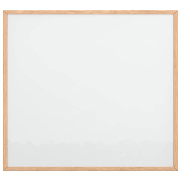 Magnetisches Whiteboard mit Kiefernholzrahmen 60x55