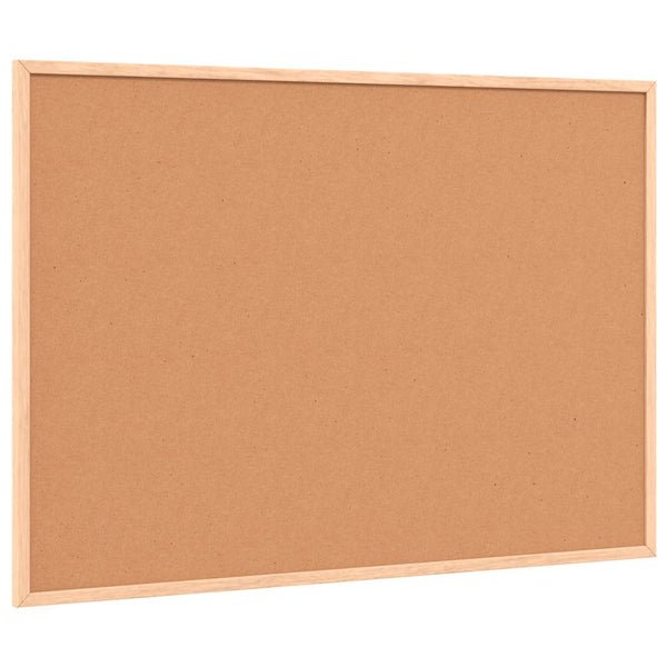 Magnetisches Whiteboard 80x55cm Kiefernholz Rahmen
