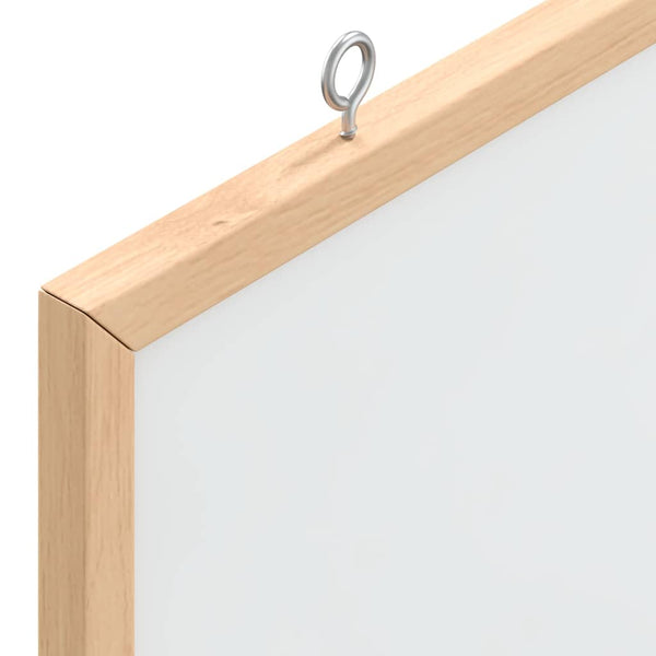Magnetisches Whiteboard Kiefernholz 100x55cm
