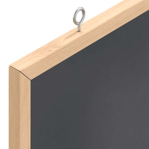 Kreidetafel 40x30 cm mit Kiefernholzrahmen